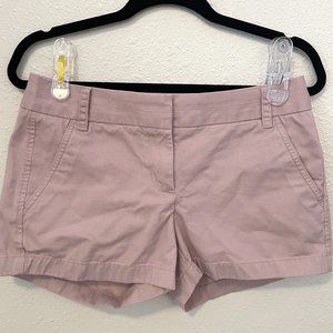 J. Crew Light Pink Chino Shorts